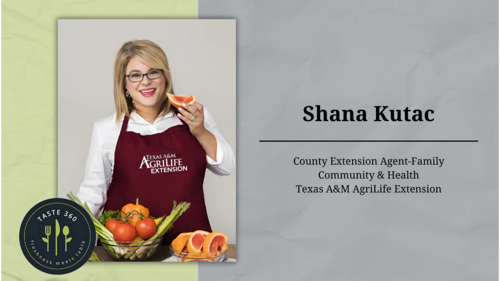 headshot of Shana Kutac, county extension agent-family and community health with Texas A&M AgriLife Extension